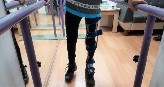 Protez Bacağına Kavuşan Halithan Çok Mutlu