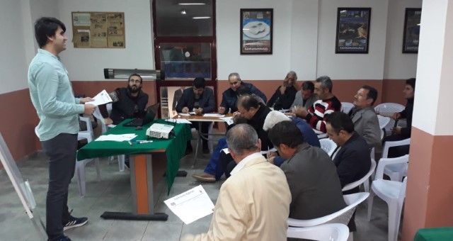 Kahramanmaraşlılar Derneğinden Sigara Bırakma Semineri