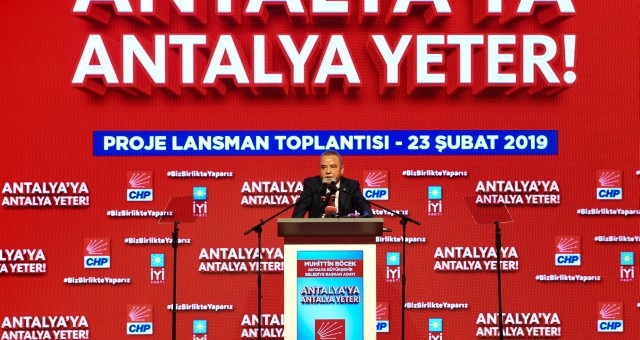 Böcek: “Ant Olsun Antalya’ya Çok Çalışacağız”