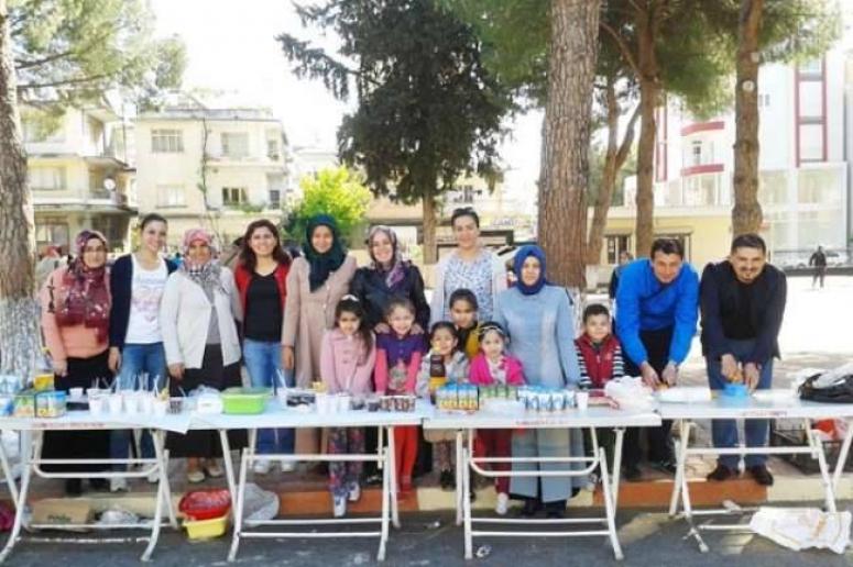 Tekeli Anasınıfı öğrencilerinin kermes coşkusu