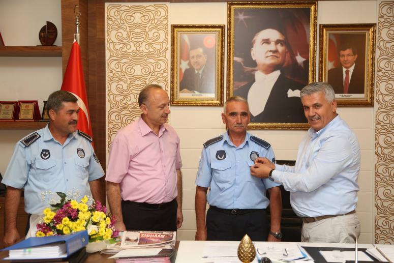 Serik’te Yılın Zabıtası Ali Etli Oldu