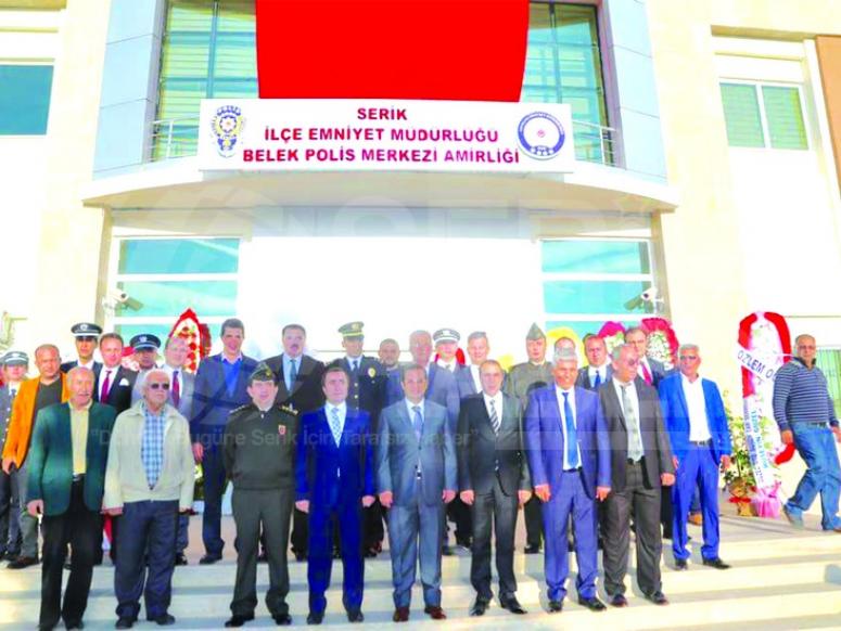 Belek Polis Merkezi Hizmete Girdi