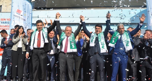 Serik'te Millet İttifakı Seçim Ofisi Açıldı
