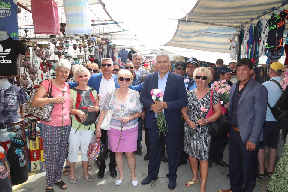 Belek turizm pazarında, turizm haftası kutlandı