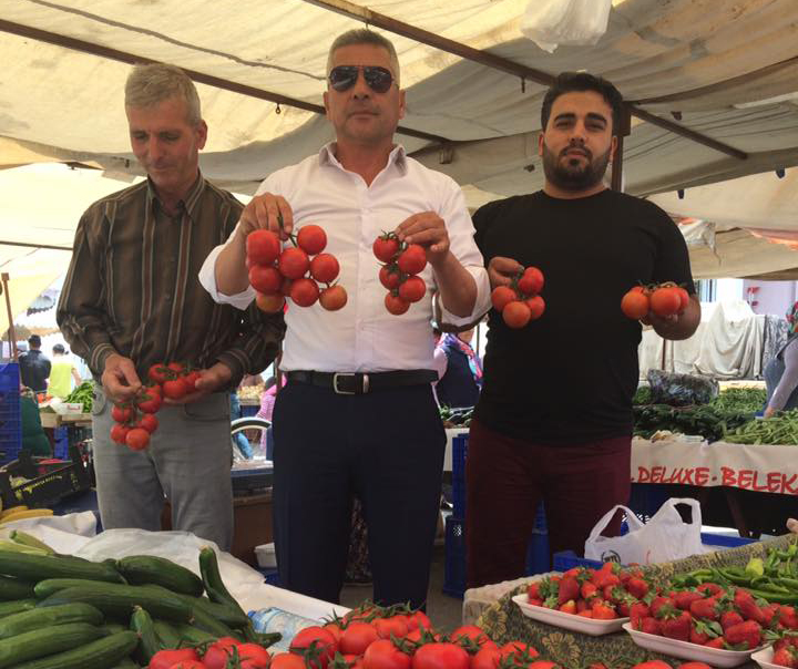 Erdal Çam’dan Vatandaşa çağrı; AVM’lere değil, Pazara Gel
