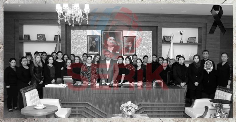 Başkan ve Personelinden Özgecan Eylemine Destek