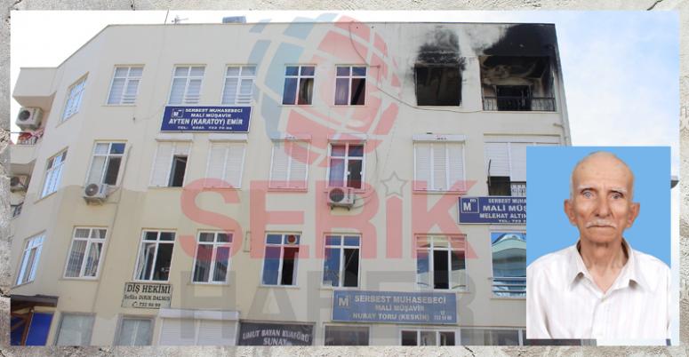 Yanan Evde Hayatını Kaybetti