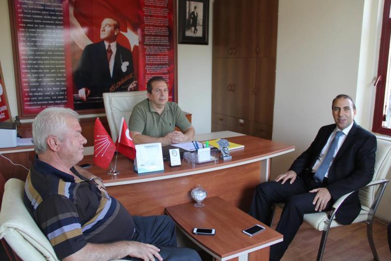 Kaymakam Altan, CHP İlçe Örgütünü Ziyaret Etti