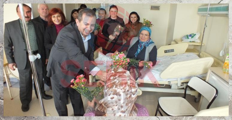 CHP’den Sevgililer Gününde Hastane Ziyareti