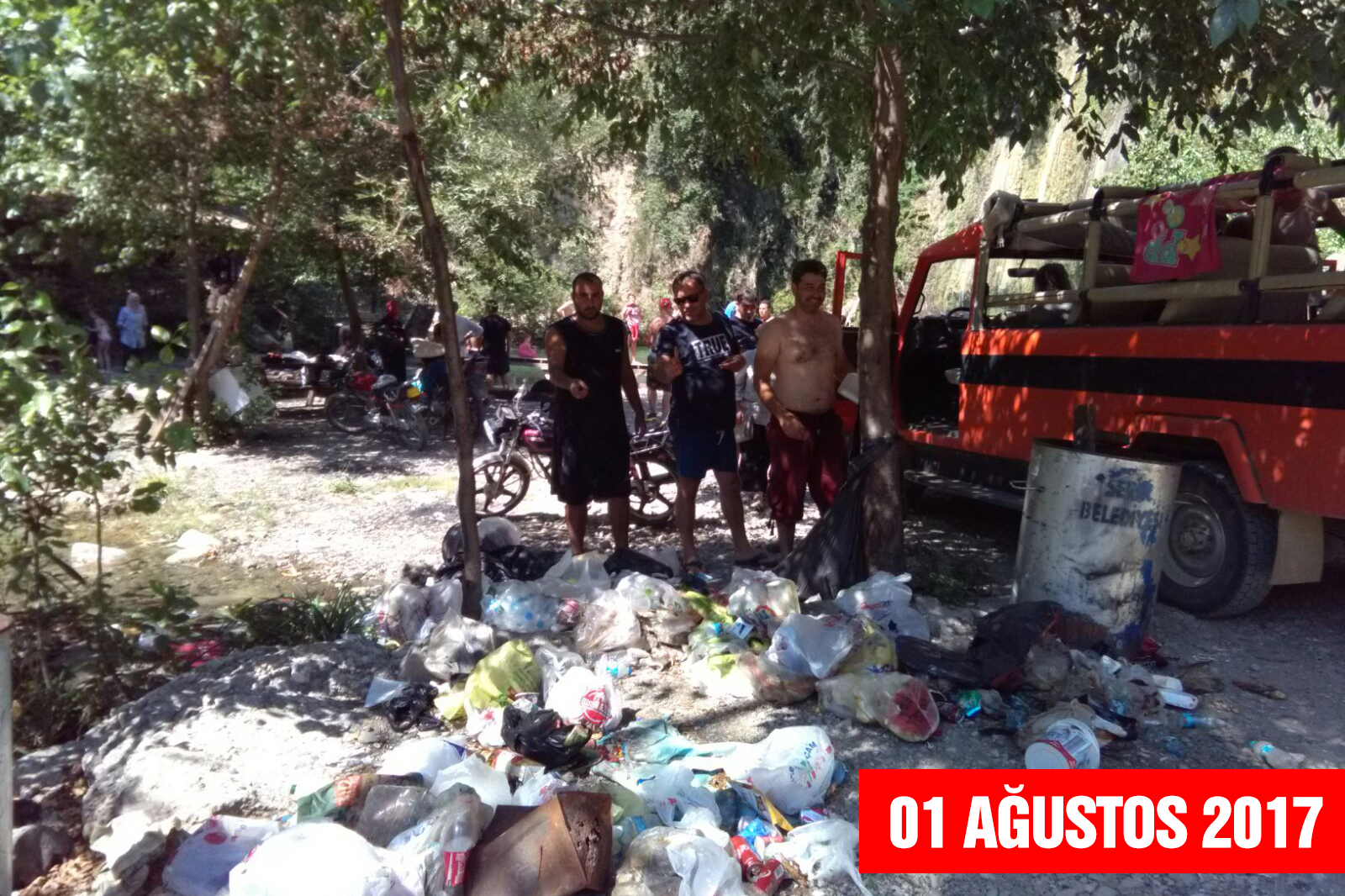 Uçansu Şelalelerini Ziyaret Edenler Şaşkın!