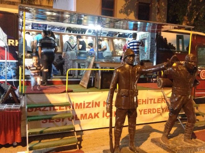 ÇANAKKALE GEZİCİ SAVAŞ MÜZESİ SERİK'TE
