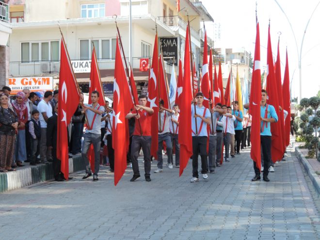 SERİK'TE CUMHURİYET COŞKUSU