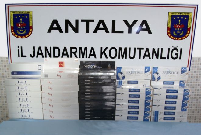 JANDARMADAN SİGARA OPERASYONU