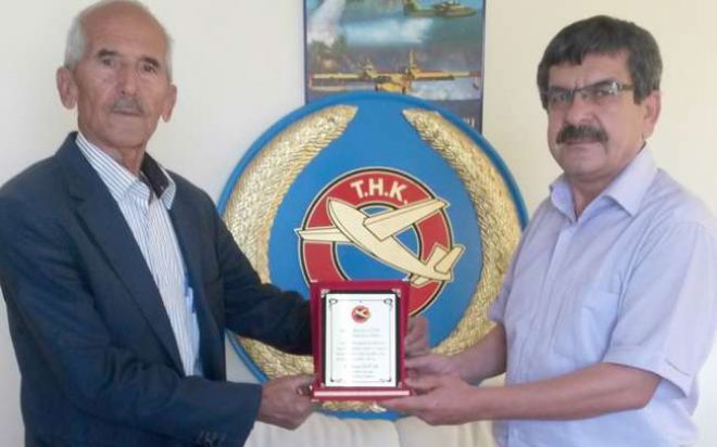 THK DAN MUHTAR GÖDE'YE PLAKET
