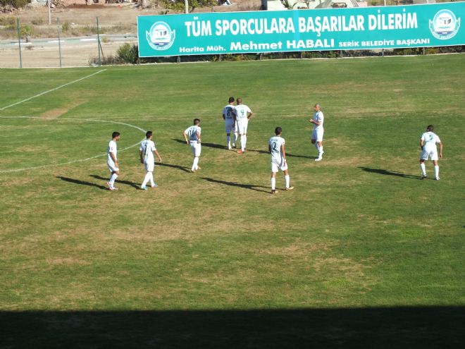 SERİK BELEDİYESPOR'DAN 1 YENİLGİ DAHA