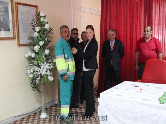 SERİK BELEDİYESİNDEN BAŞARIYA ALTIN