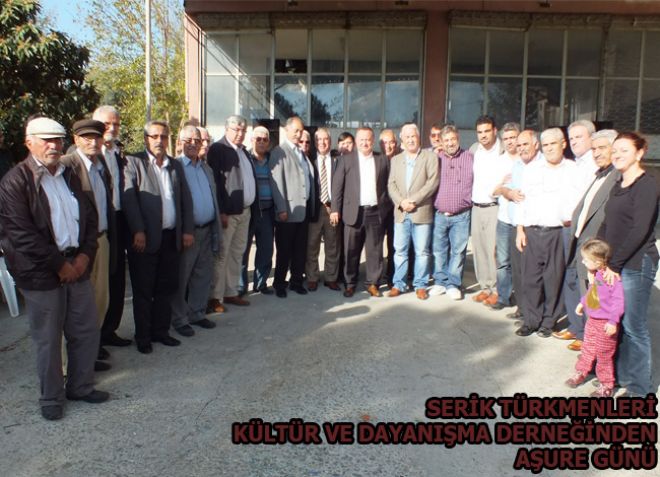 SERİK TÜRKMENLERİ KÜLTÜR VE DAYANIŞMA DERNEĞİNDEN AŞURE GÜNÜ