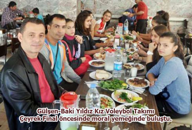 GÜLŞEN BAKİLİ YILDIZ KIZLAR MORAL YEMEĞİNDE BULUŞTU