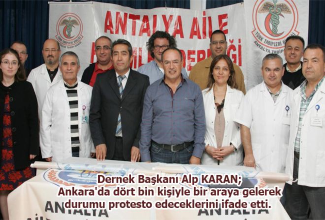 AİLE HEKİMLERİ ANKARA'YA GİDİYOR