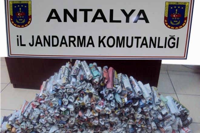 MANAVGAT'TA 12 KİLO ESRAR ELE GEÇİRİLDİ 