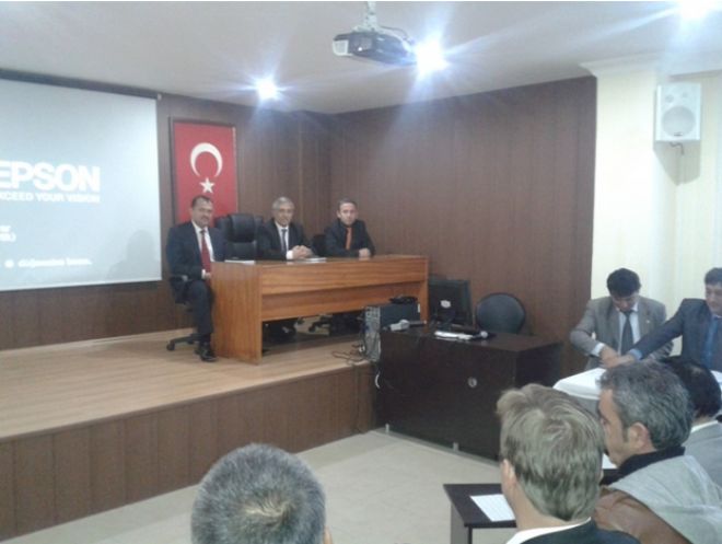 İLÇE MİLLİ EĞİTİM MÜDÜRLÜĞÜ 2013 YILINI DEĞERLENDİRDİ