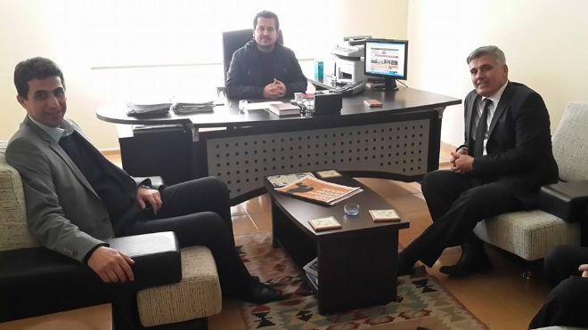 RAMAZAN ÇALIK'TAN GAZETEMİZE ZİYARET