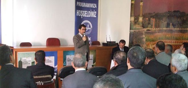 DİN GÖREVLİLERİNE SEMİNER