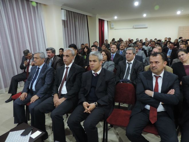 İL AFET MÜDÜRLÜĞÜNDEN DEPREM HAFTASI SEMİNERİ