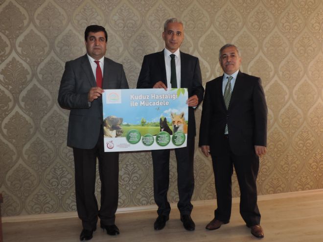 SERİK'TE KUDUZA KARŞI HAVADAN MÜCADELE