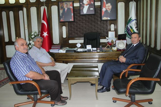 REKTÖR KURTCEPHE, BAŞKAN ÇALIK' MAKAMINDA ZİYARET ETTİ