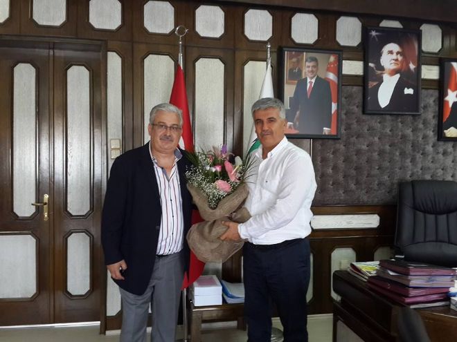 ESKİ REKTÖR OKUDANDAN ÇALIK A ZİYARET