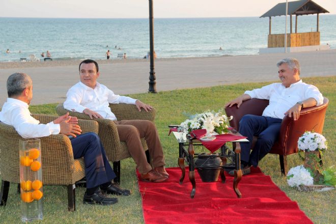 ÇALIK AKDENİZ TV NET YANIT PROGRAMININ CANLI YAYIN KONUĞUYDU