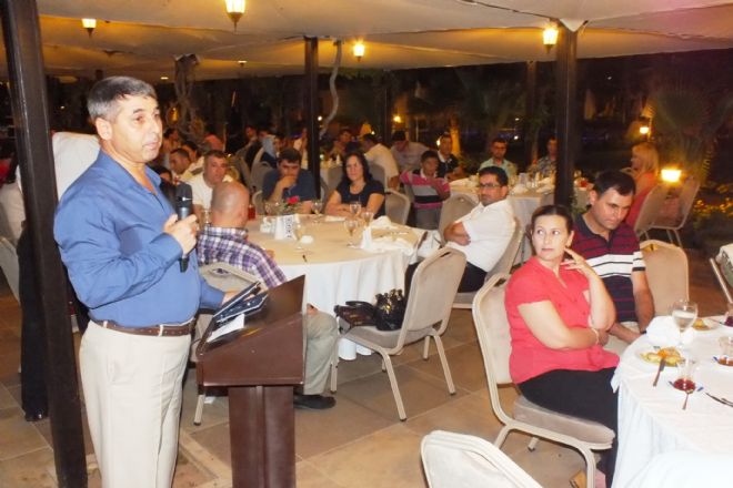 GARNİZON KOMUTANI J.BİNBAŞI AÇAR'A VEDA YEMEĞİ