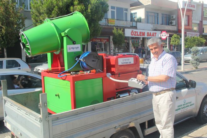 SİNEKLE MÜCADELEDE SON SİSTEM TAYFUN-100 DEVREDE