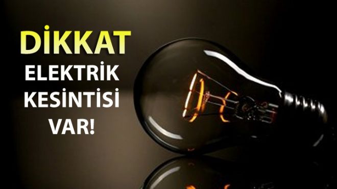 SERİK HALKI ELEKTRİK KESİNTİLERİNDEN ŞİKAYETÇİ