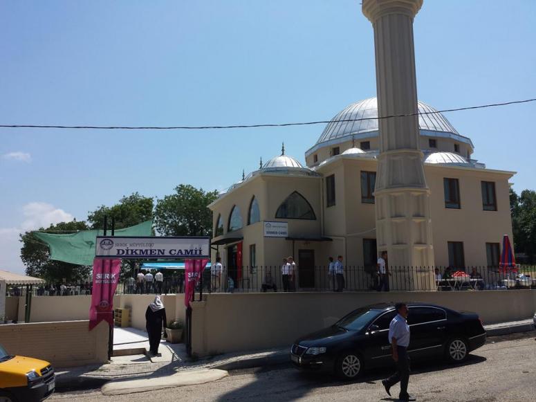 Dikmen Camii Dualarla Açıldı