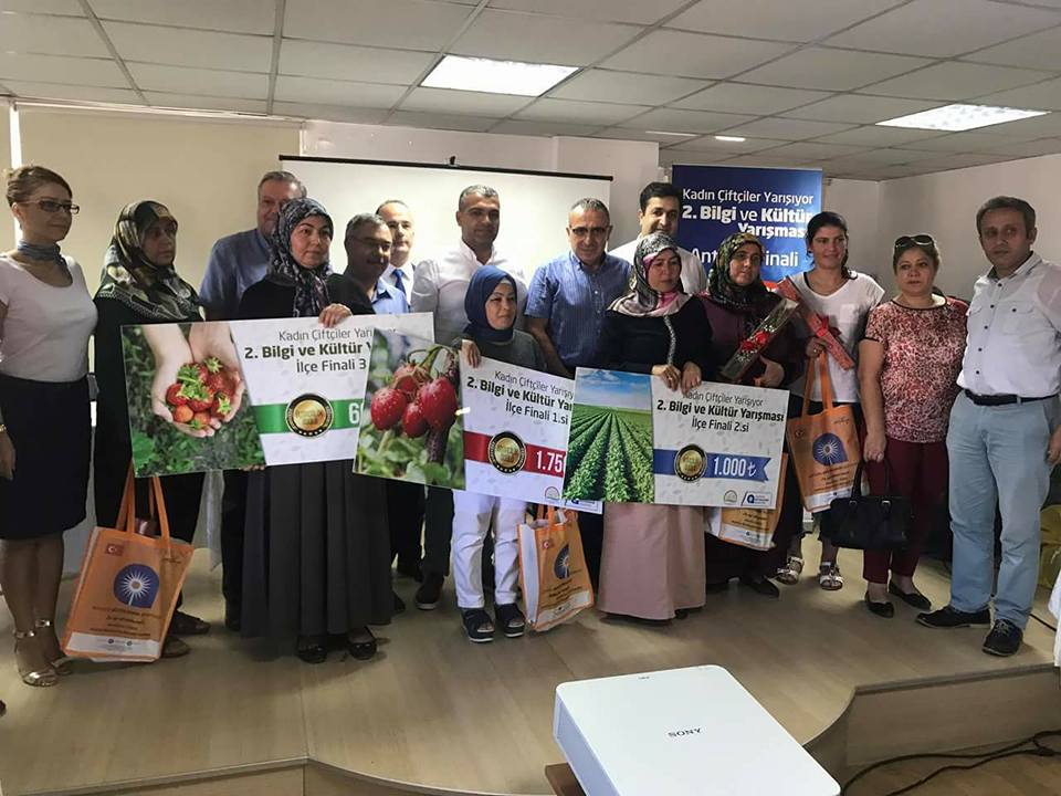 Kadın Çiftçiler Yarışıyor İlçe Finali yapıldı
