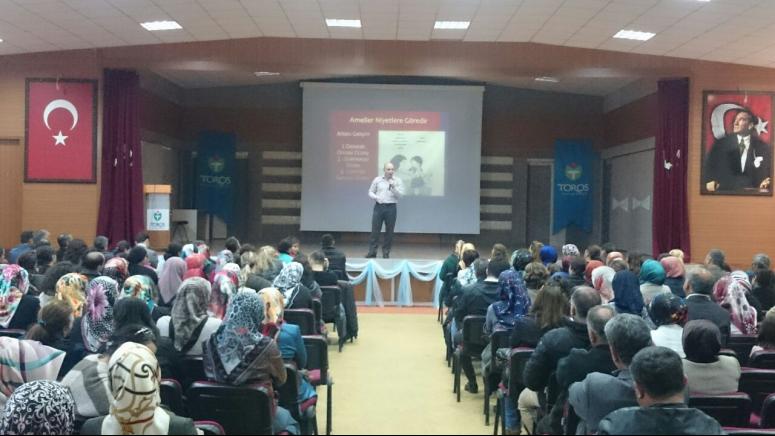 Toros Kaynak Koleji Velileri Hakan Metan’la Buluşturdu