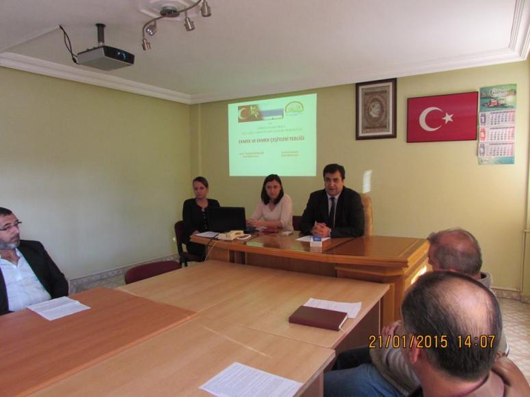 İlçe Tarım Fırıncıları Bilgilendirdi