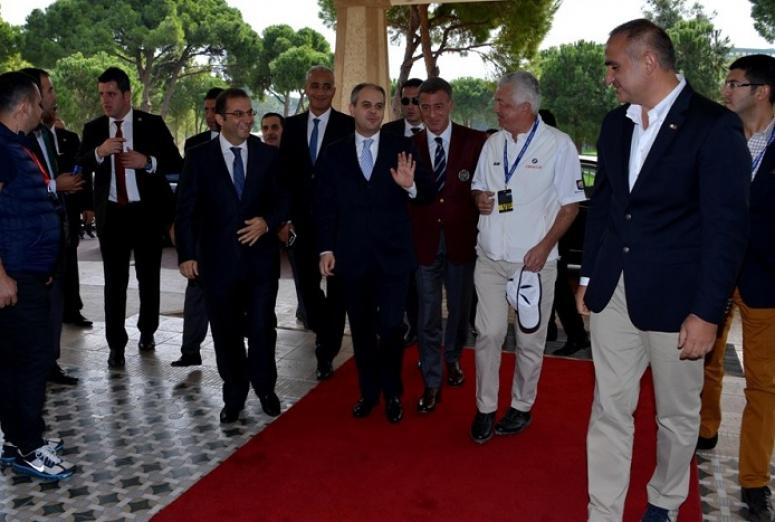 Gençlik ve Spor Bakanı Akif Çağatay Kılıç Belek’teydi