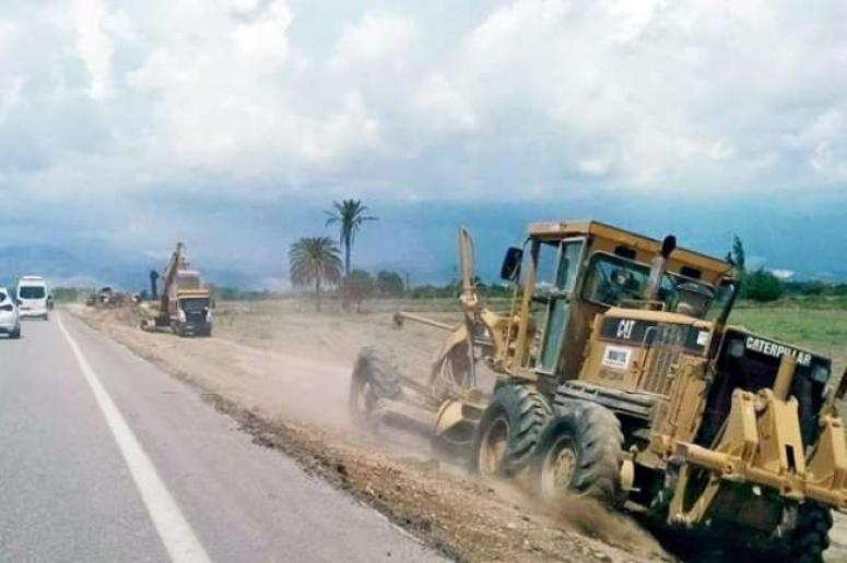 Belek Duble Yolu Çalışmaları Başladı