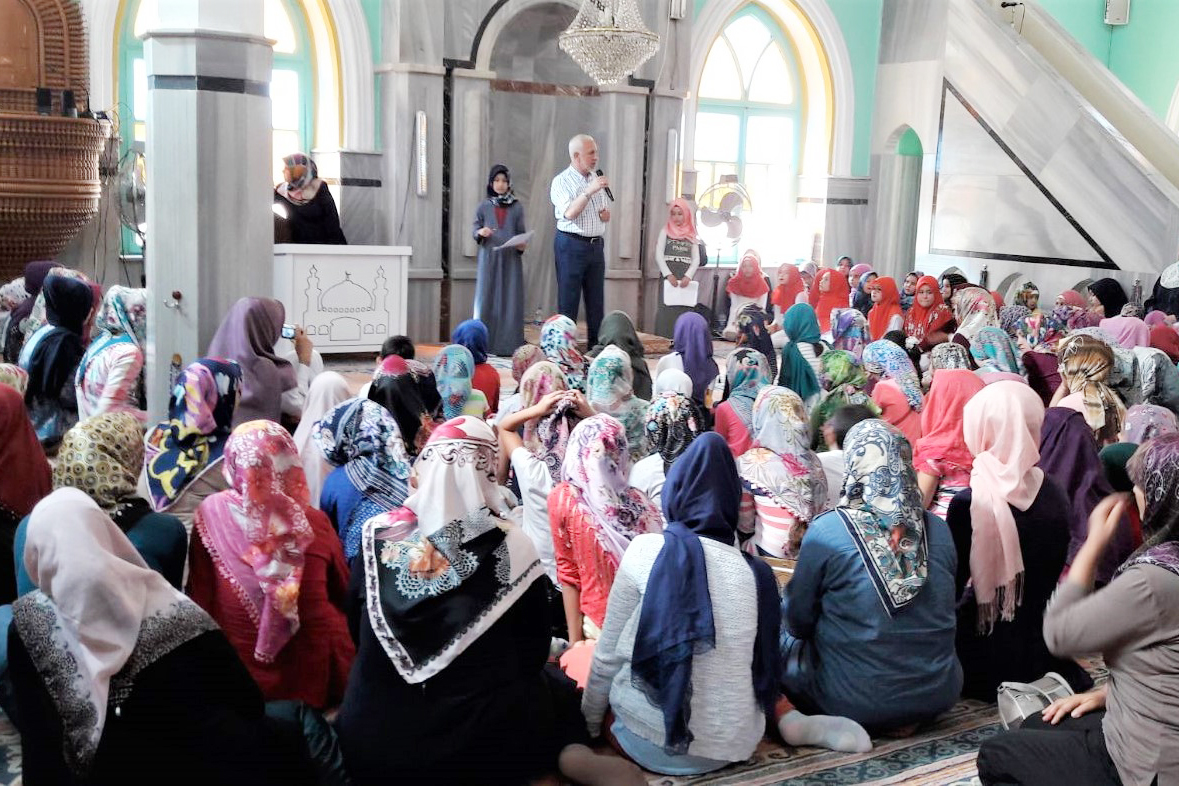 İkinci Cami-Çocuk buluşması kız öğrencilerle yapıldı