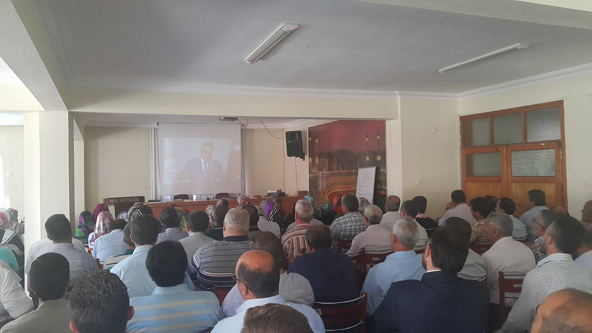 Yaz Kur'an Kursları için Eğitim verildi