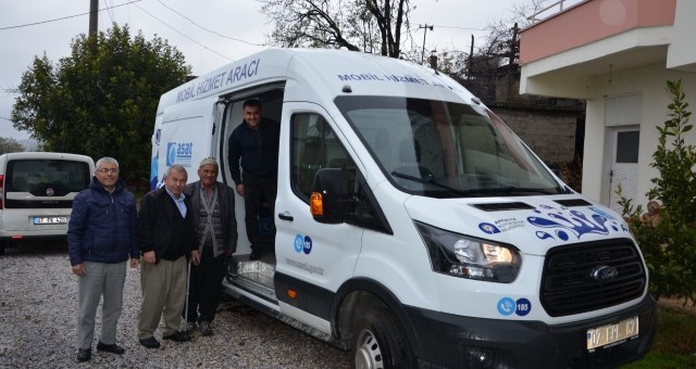 ‘ASAT Mobil Aracı’ Kırsalda Hizmet Vatandaşın Ayağında