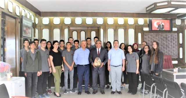 Yükseliş Fen Lisesi'nden Ekiz'e Ziyaret