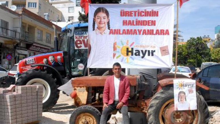 Hollanda Malı Traktörle Kampanya Yapıyorlar