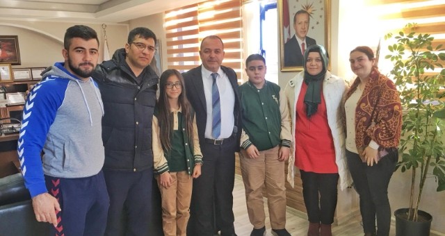 Yedisu Kolejinden Emniyet Müdürlüğüne Taziye Ziyareti