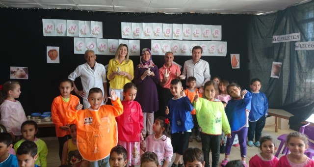 Akçaalan İlkokulunda Çömlek Eğitimi