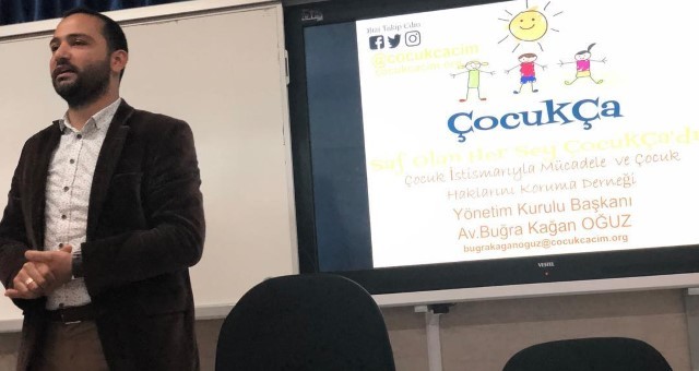 Çocukça Derneği'nden Antalya Adem Tolunay Anadolu Lisesi Semineri