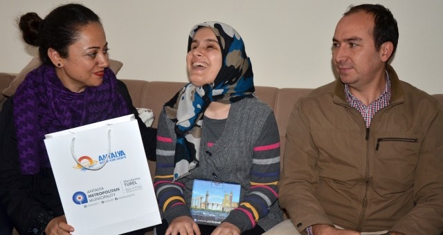 Serik'te Engellilere Ziyaret